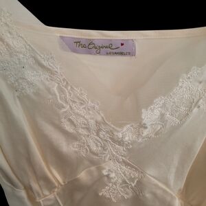 Cream Lace Nightgown